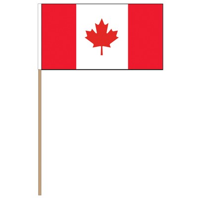 Canada International Collection Hand Flag (9" x 12")