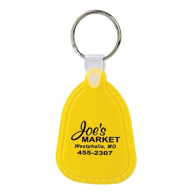 Soft Squeezable Key Tag (Teardrop)