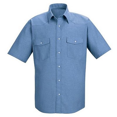 Red Kap® Short Sleeve Deluxe Western Style Shirt