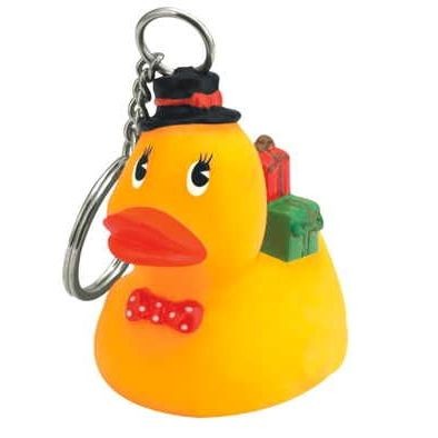 Rubber Gift Duck Key Chain©