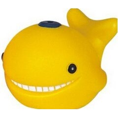 Yellow Rubber Baby Whale