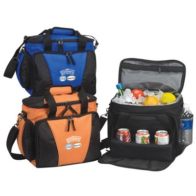 24 Pack Cooler w/Drink Tray