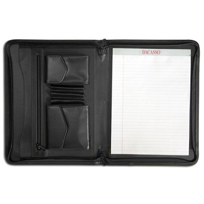 Enhanced Black Zip Around Portfolio