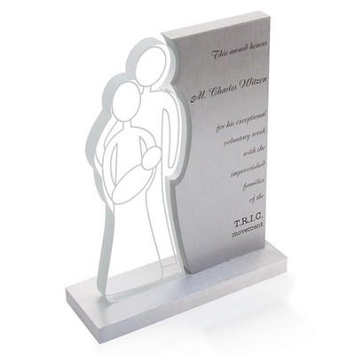 Custom Shape Glass Award/Trophy