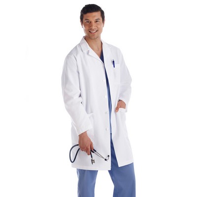 Meta Labwear - Men's Three-Pocket 38" Full-Length Lab Coat