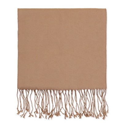 Camel Brown Bamboo Muffler Scarf