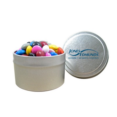 Round Tin (1/8 Quart) - Chocolate Buttons