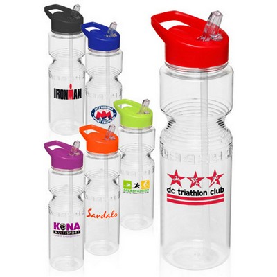 28 Oz. Sports Bottles w/Straw