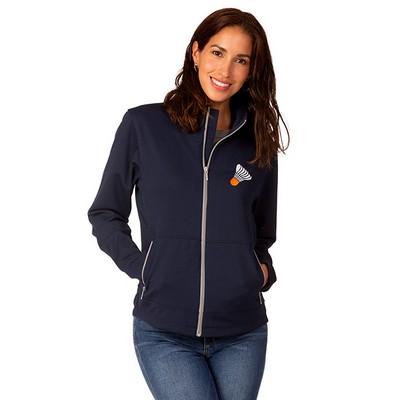 Zorrel® Stockton Ladies Box Knit Lightweight Jacket