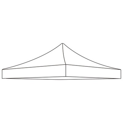 10x10 Canopy Top Peak (unprinted)