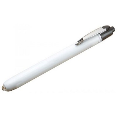 Metalite™ Reusable Penlight w/White Barrel