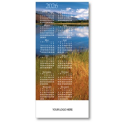 2026 Scenic Magnetic Calendar