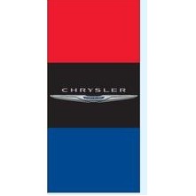 Double Face Dealer Interceptor Drape Flags (Chrysler®)