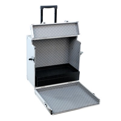 Silver Aluminum Carrying Case