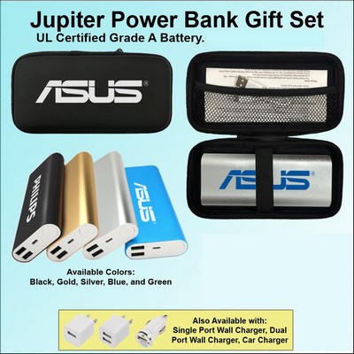 Jupiter Power Bank in Zipper Wallet 8,000 mAh