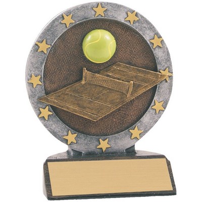 4 1/2" Tennis All Star Resin