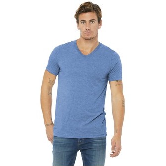 Bella+Canvas® Unisex Triblend Short Sleeve V-Neck T-Shirt