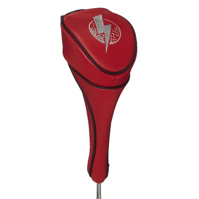 Power Performance Red Golf Head Cover CLEARANCE