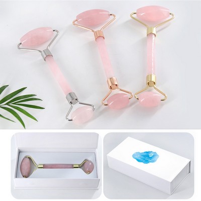 Pink Jade Roller For Face w/Packing box