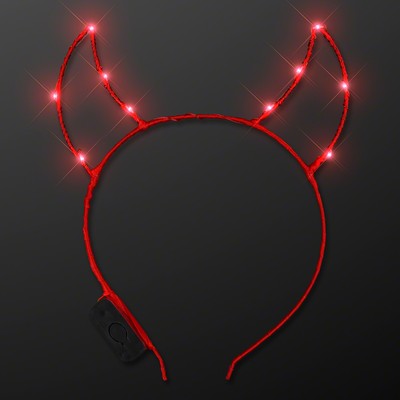 Starlight Devil Horns Light Up Headband - BLANK