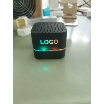 Light Up Logo Water-resistance Wireless Speaker