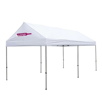 10' x 20' Gable Tent Kit (Full-Color Imprint, 1 Location)