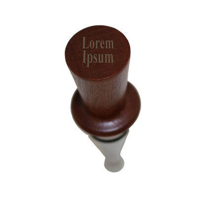 Laguiole Wine Stopper w/Rosewood Top