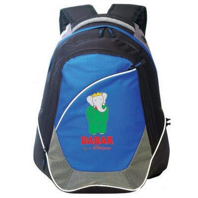 Deluxe 600D Poly Backpack (15"x17"x8")