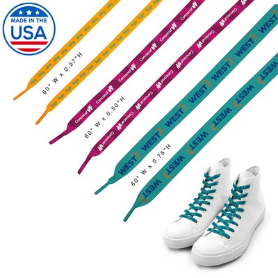 Made in the USA 60" Custom Shoelaces