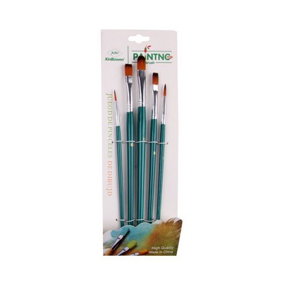 5pcs Paint Brushes for Watercolor Oil Acrylic Painting