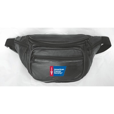 Mannitok® Large Leather Fanny Pack