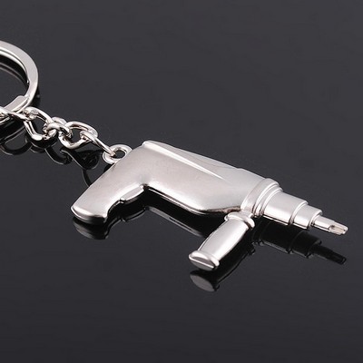 Drill Shaped Key Chain