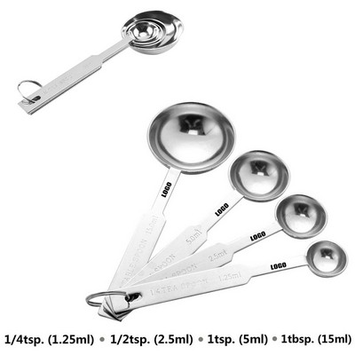 4 in 1 Stainless Steel Measuring Spoon