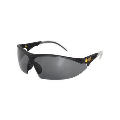 Caterpillar® Black/Smoke Gray Safety Glasses