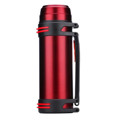 Vacuum Insulated Bottle w/Plastic Cup