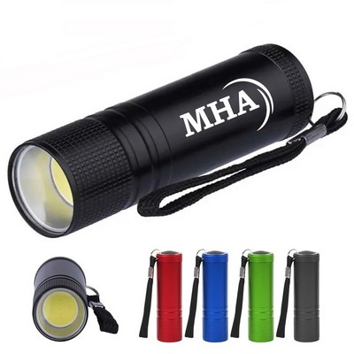 COB Flashlight w/ Strap