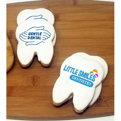 4" Tooth Logo Sugar Cookie