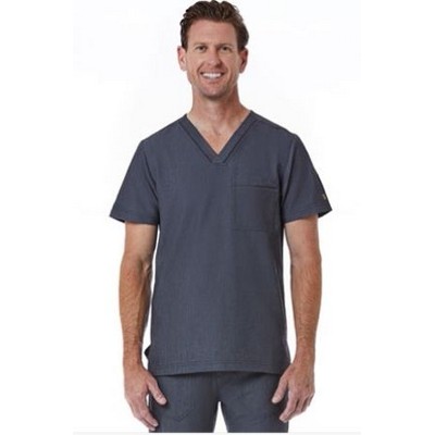 Matrix Pro® Men's Contrast Piping V-Neck Shirt