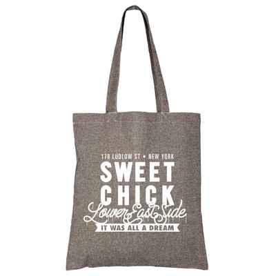 Recycled Colored Convention Tote Bag - 1 Color (15"x16")