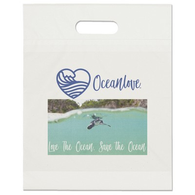 12W x 15H x 3 Eco Die Cut Handle Bag - Dynamic Color