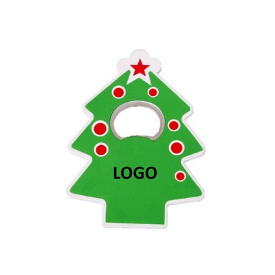 Christmas Tree Shape Magnetic Bottle Opener