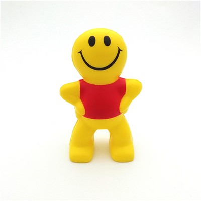 Captain Little Man Smiley Face Stress Reliever