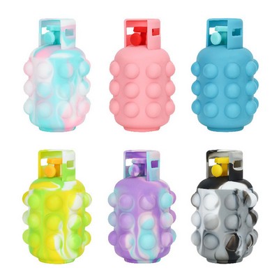 Gas Tank Shaped Push Pop Bubble Stress Ball