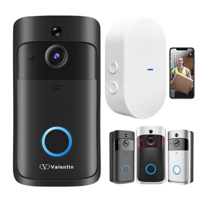 1080P Video Doorbell Camera with Receiver