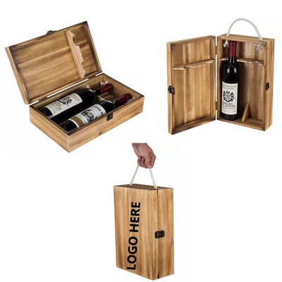 Wooden Gift Wine Box