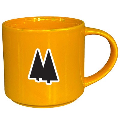 16 Oz. Norwich II Classic Gamboge Yellow Gloss Finish Stackable Mug