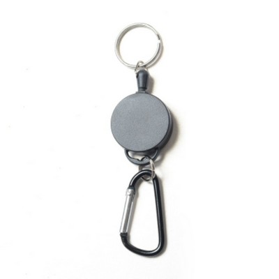 Retractable Pull Badge Reel ID Holder Ruler