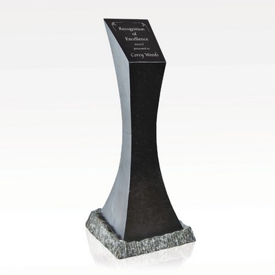 Elegant Marble Award Stiletto 13"