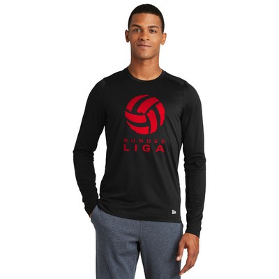 New Era® Series Performance Long Sleeve Crew Tee