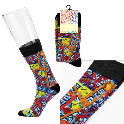 Custom Crew Sock - Digital Sublimation